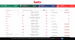 Desktop Screenshot of bets.co.uk